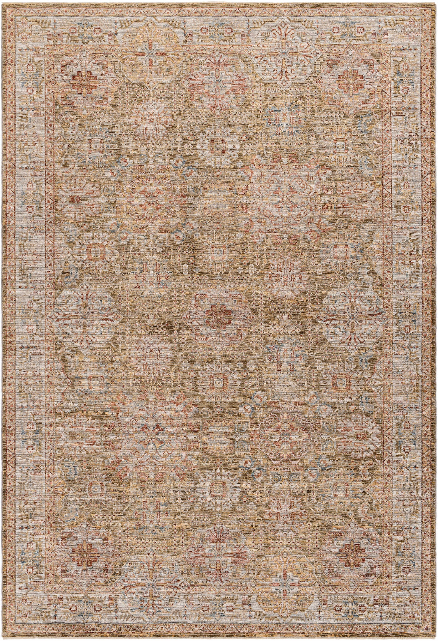 Ange Tan Rich Textured Traditional Rug by Boutique Rugs