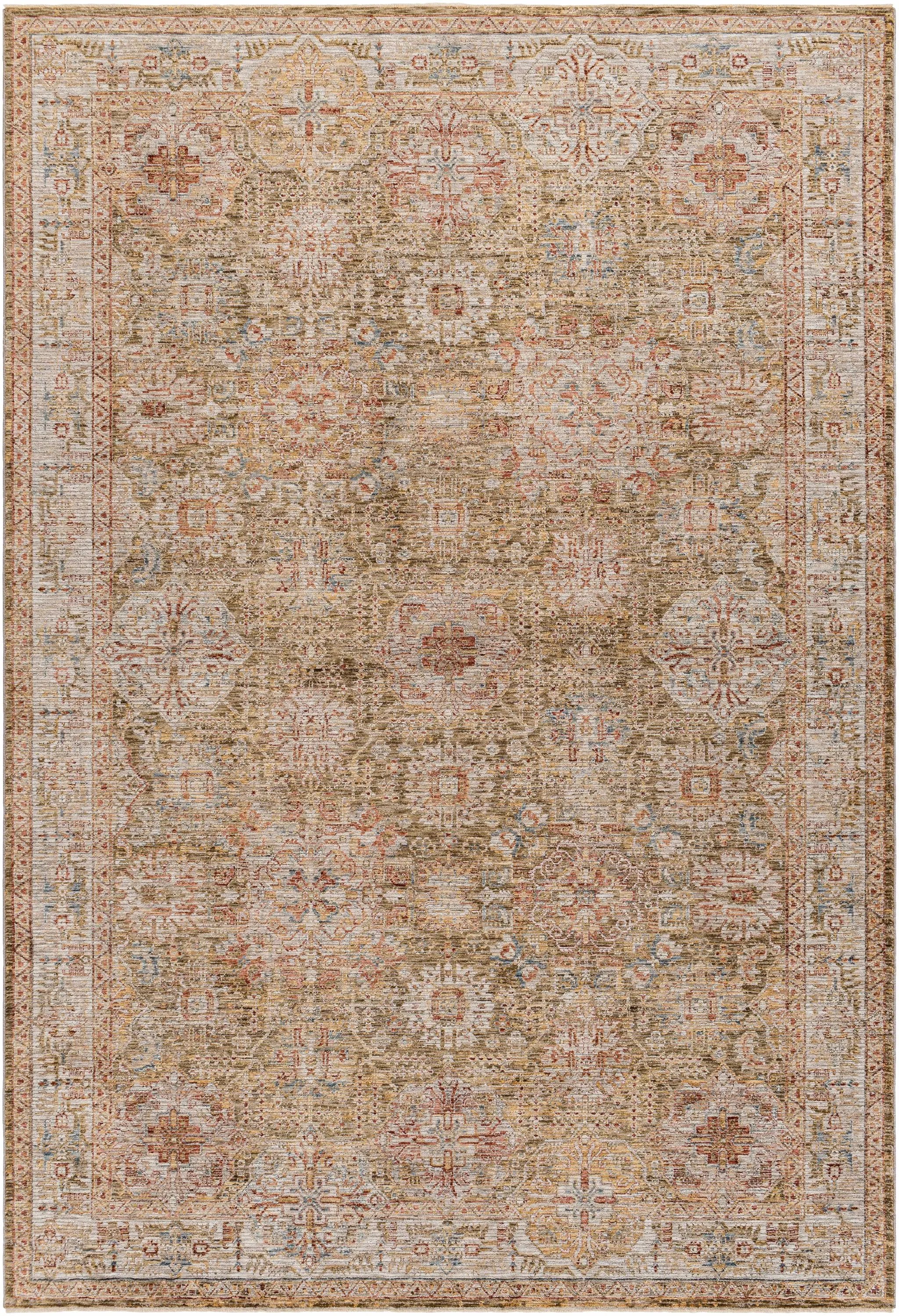 Ange Tan Rich Textured Traditional Rug by Boutique Rugs
