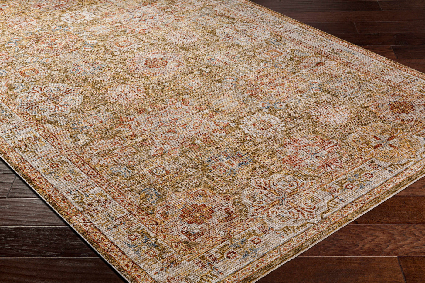 Ange Tan Rich Textured Traditional Rug by Boutique Rugs