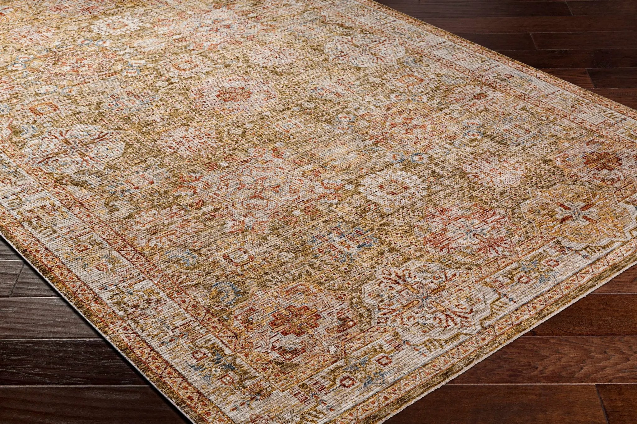 Ange Tan Rich Textured Traditional Rug by Boutique Rugs