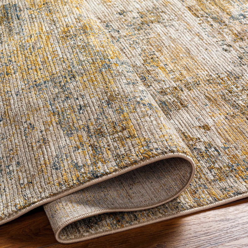 Chas Beige Rich Textured Traditional Rug by Boutique Rugs