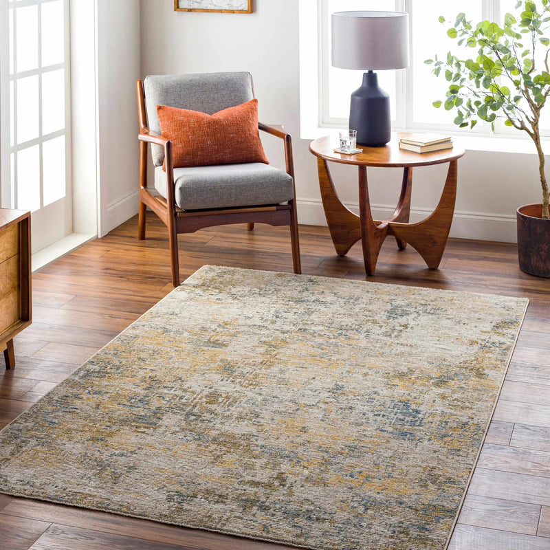 Chas Beige Rich Textured Traditional Rug by Boutique Rugs