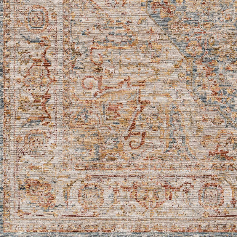 Cress Tan Rich Textured Traditional Rug by Boutique Rugs