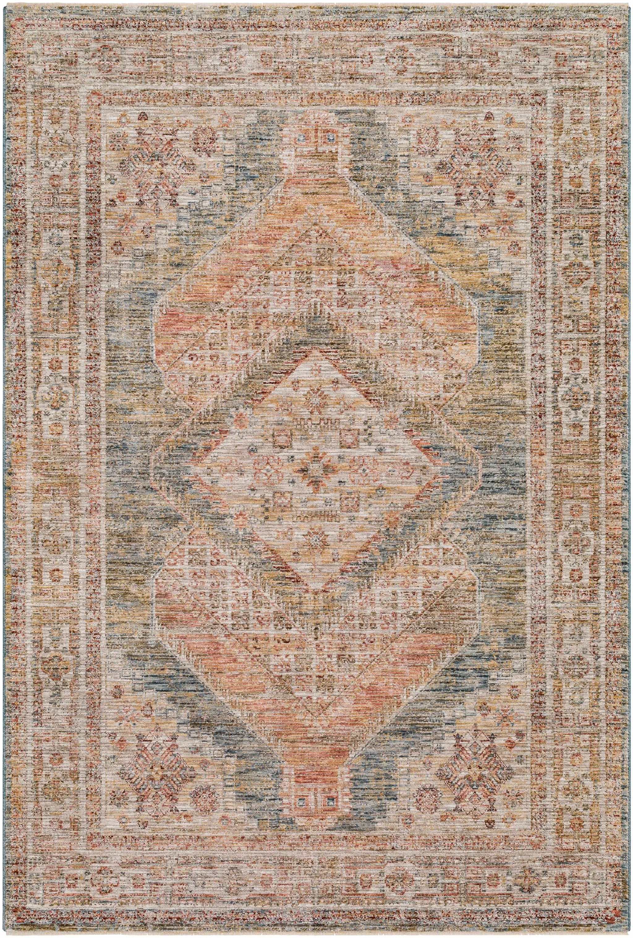 Moya Cream Rich Textured Traditional Rug by Boutique Rugs
