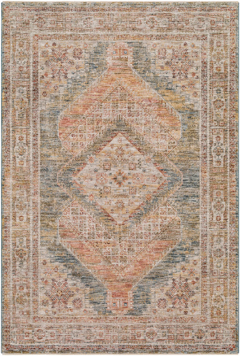 Moya Cream Rich Textured Traditional Rug by Boutique Rugs
