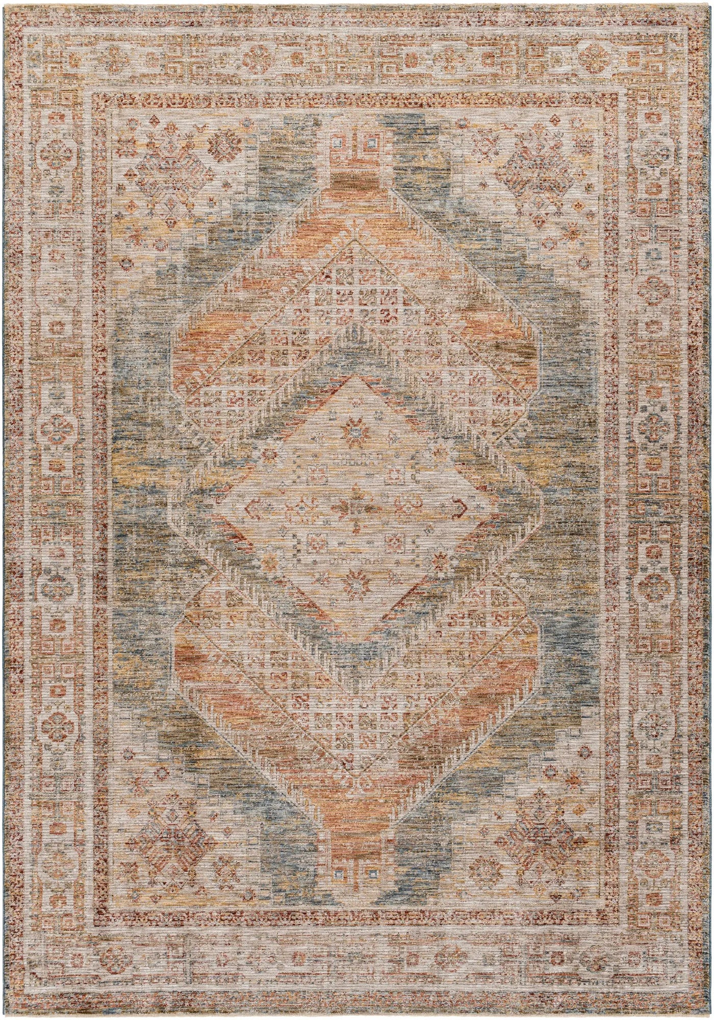 Moya Cream Rich Textured Traditional Rug by Boutique Rugs