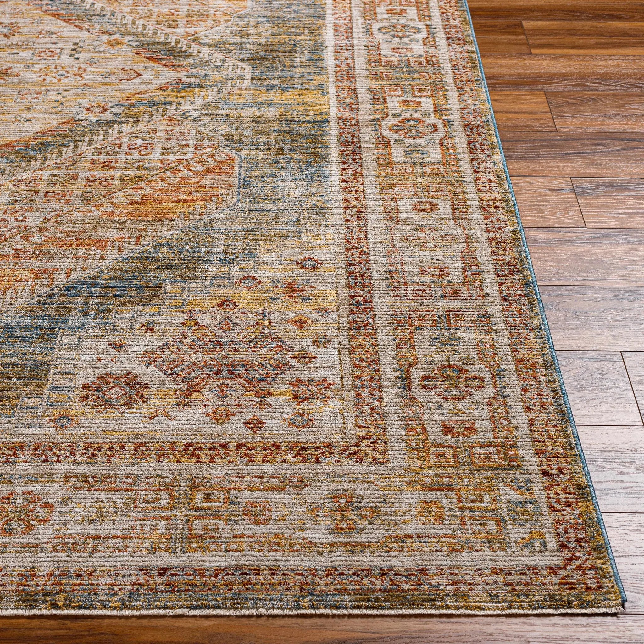Moya Cream Rich Textured Traditional Rug by Boutique Rugs