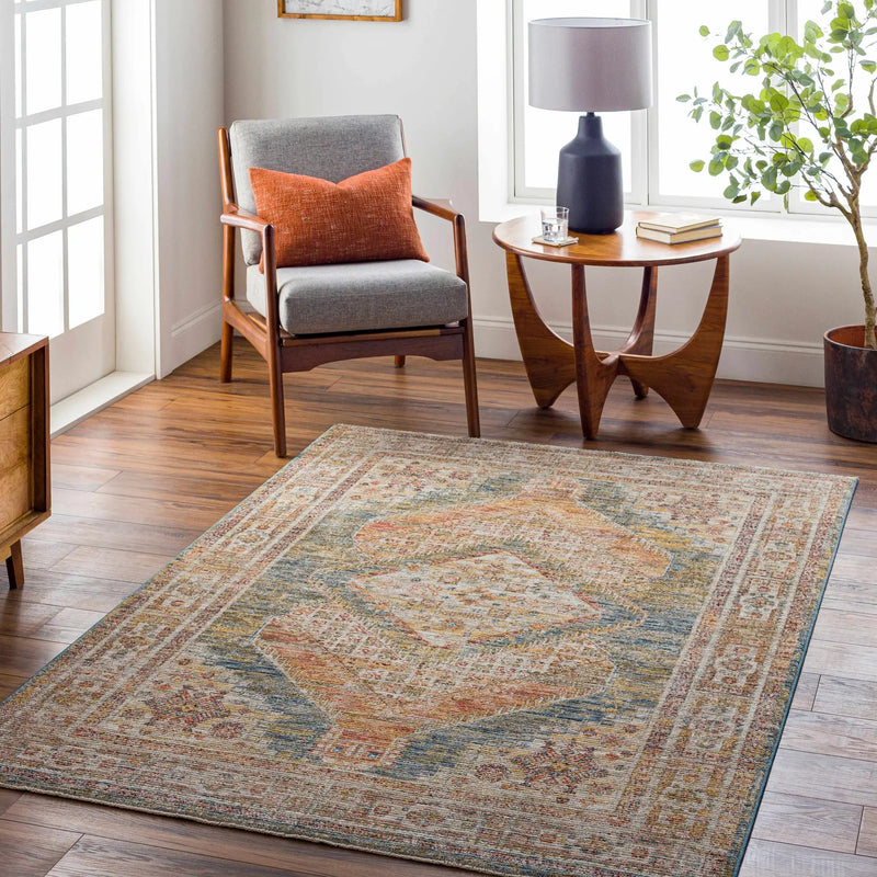 Moya Cream Rich Textured Traditional Rug by Boutique Rugs