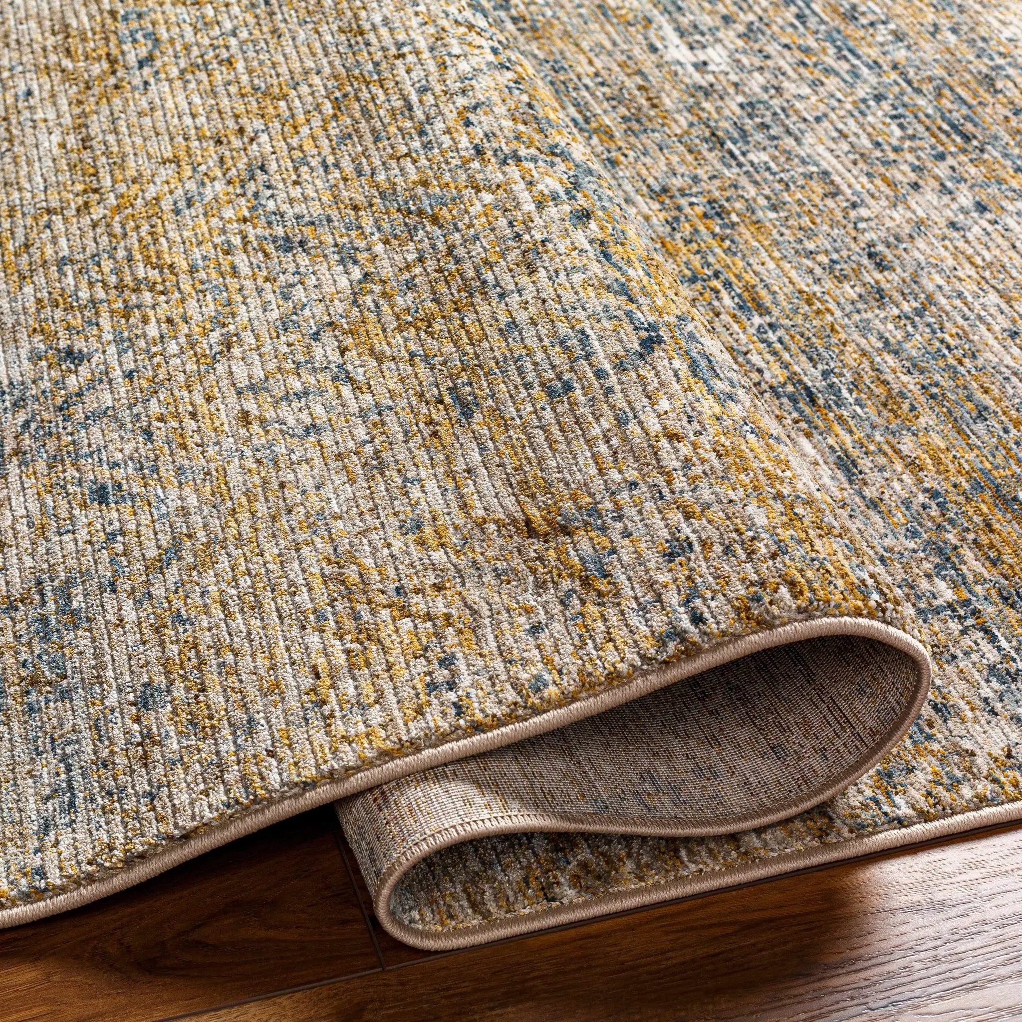 Sava Tan Rich Textured Rug - Clearance by Boutique Rugs