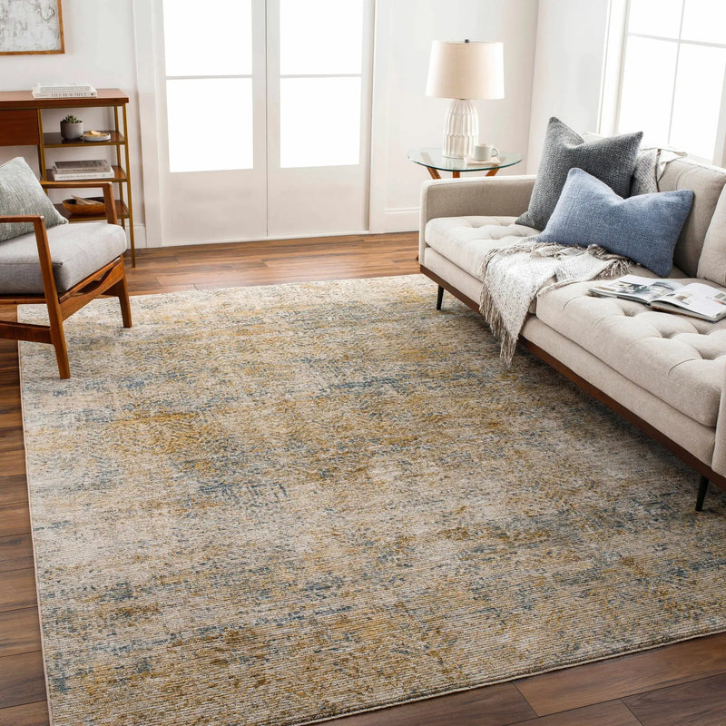 Sava Tan Rich Textured Rug - Clearance by Boutique Rugs