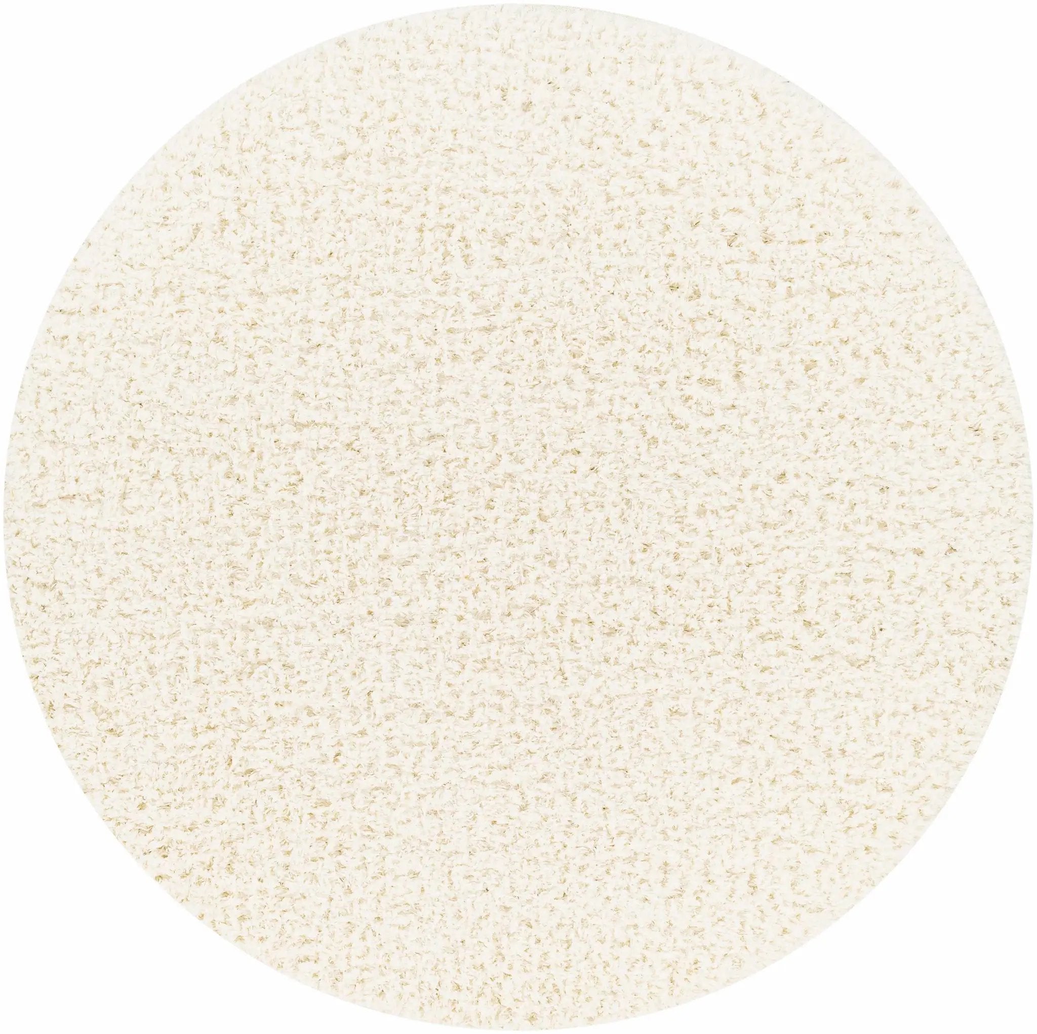 Siari Solid Cream Plush Rug by Boutique Rugs