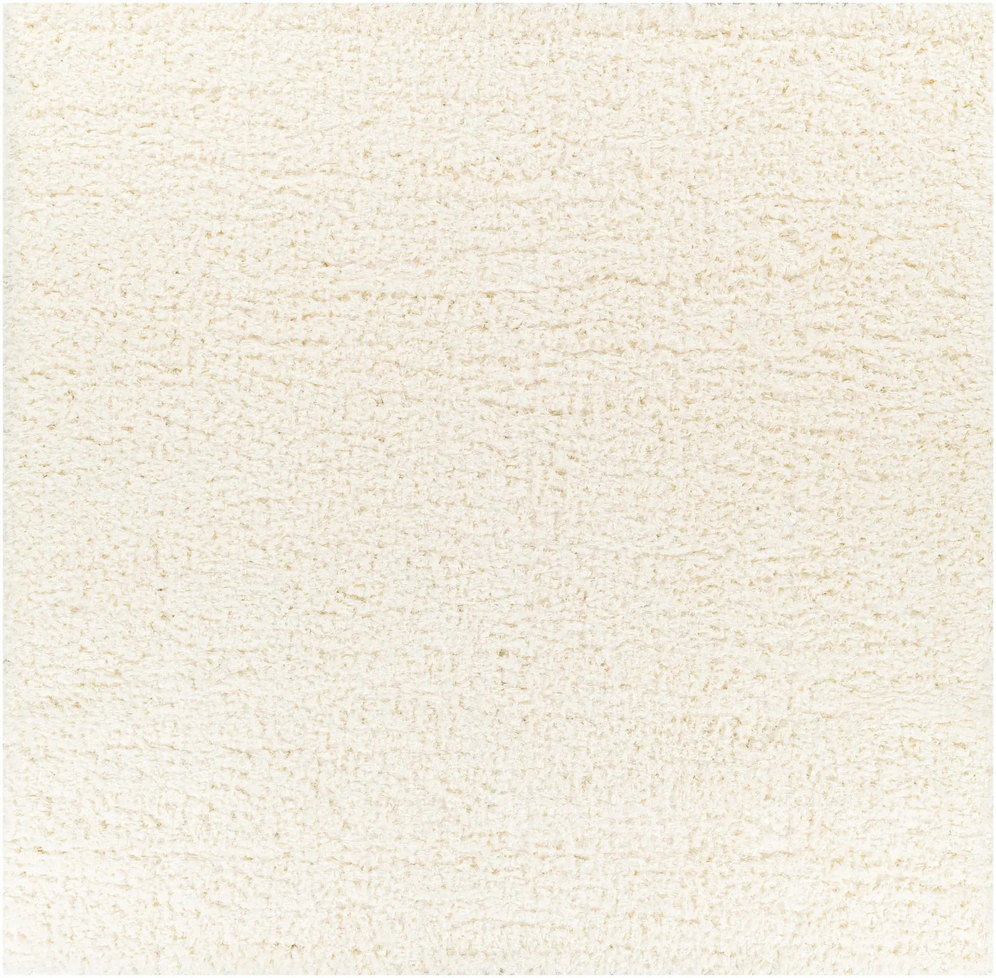 Siari Solid Cream Plush Rug by Boutique Rugs