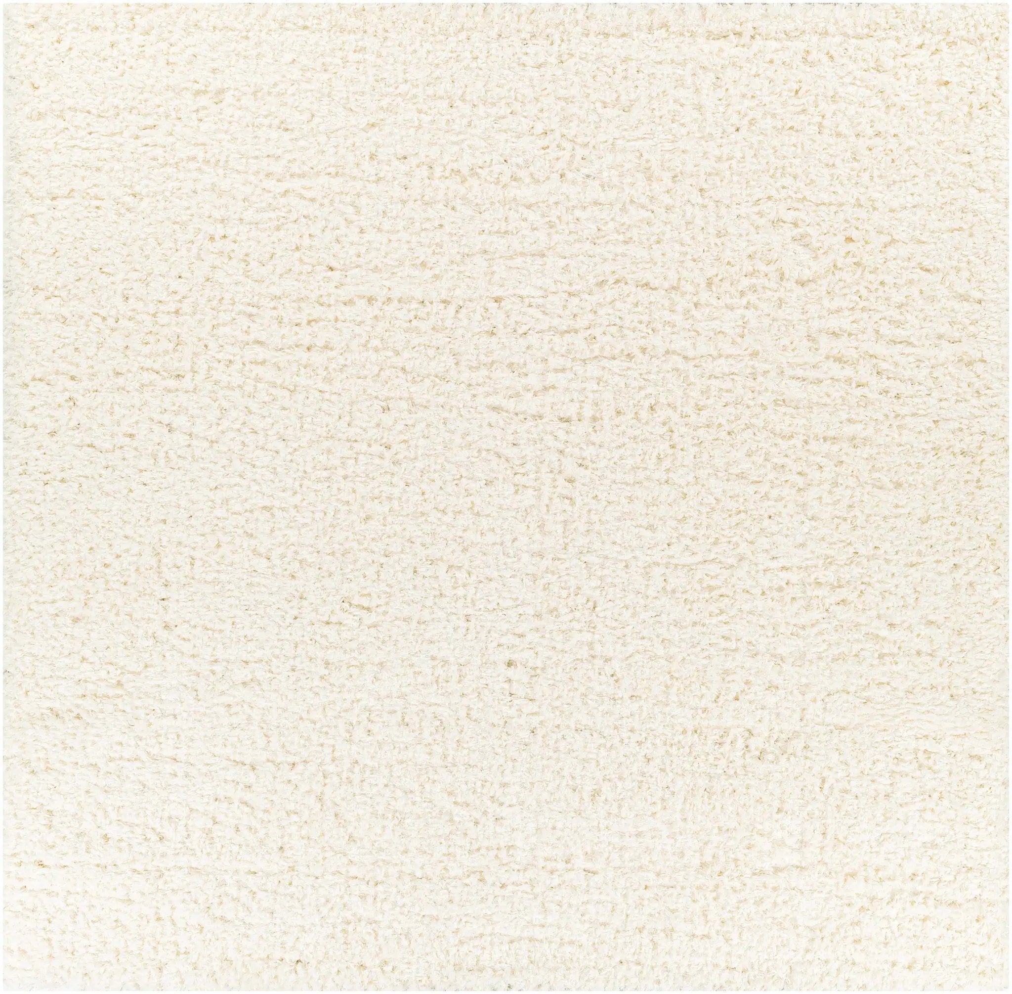Siari Solid Cream Plush Rug by Boutique Rugs