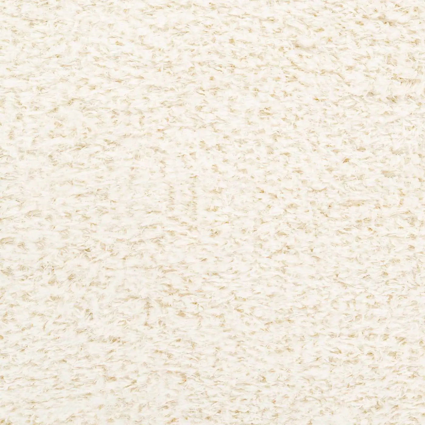 Siari Solid Cream Plush Rug by Boutique Rugs