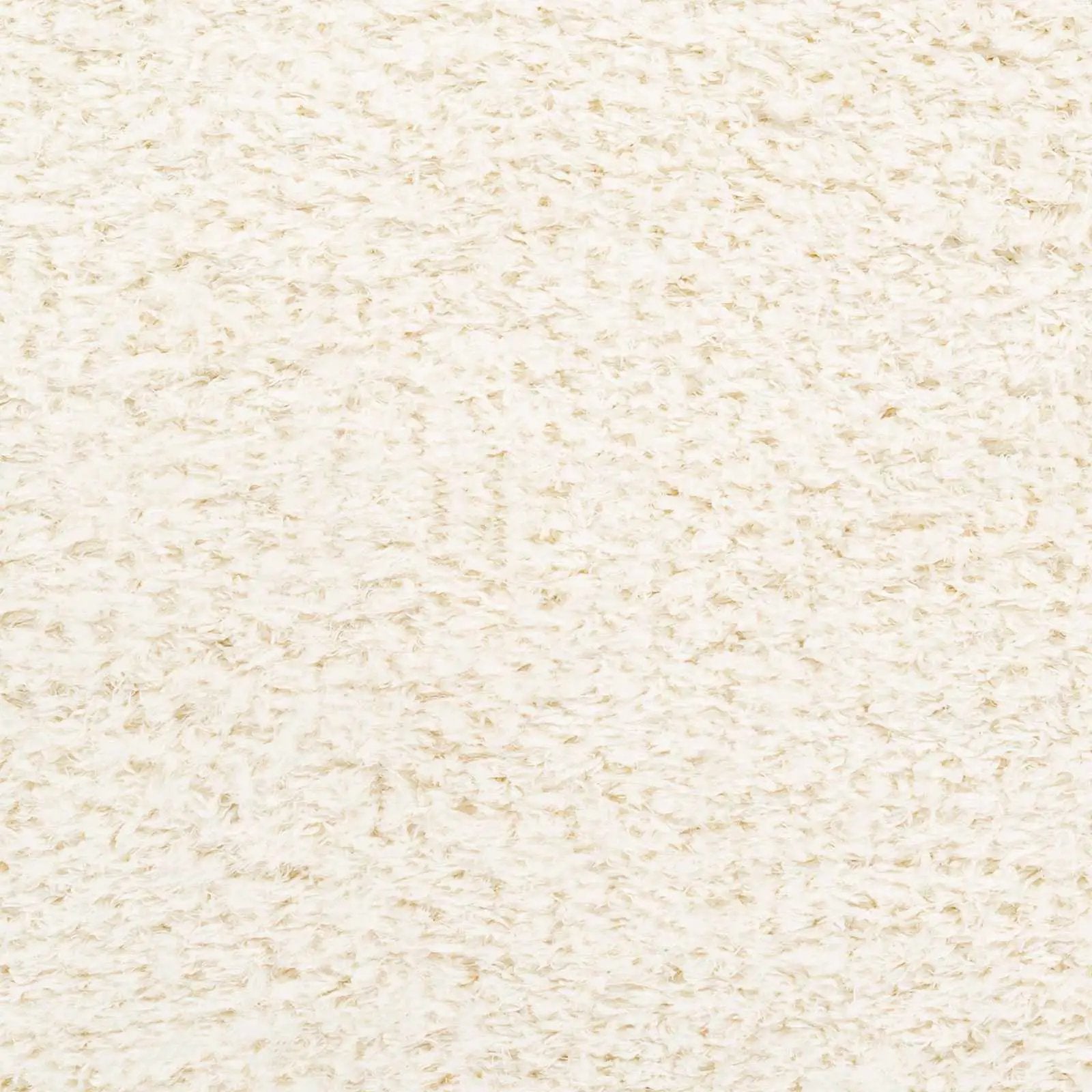 Siari Solid Cream Plush Rug by Boutique Rugs