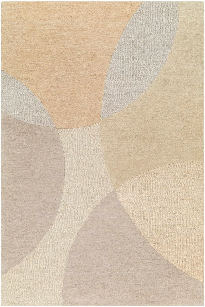 Cassiopeia Light Brown & Beige Area Rug - Clearance by Boutique Rugs