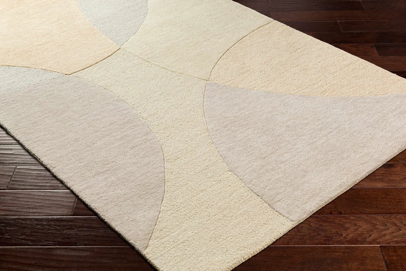 Cassiopeia Light Brown & Beige Area Rug - Clearance by Boutique Rugs
