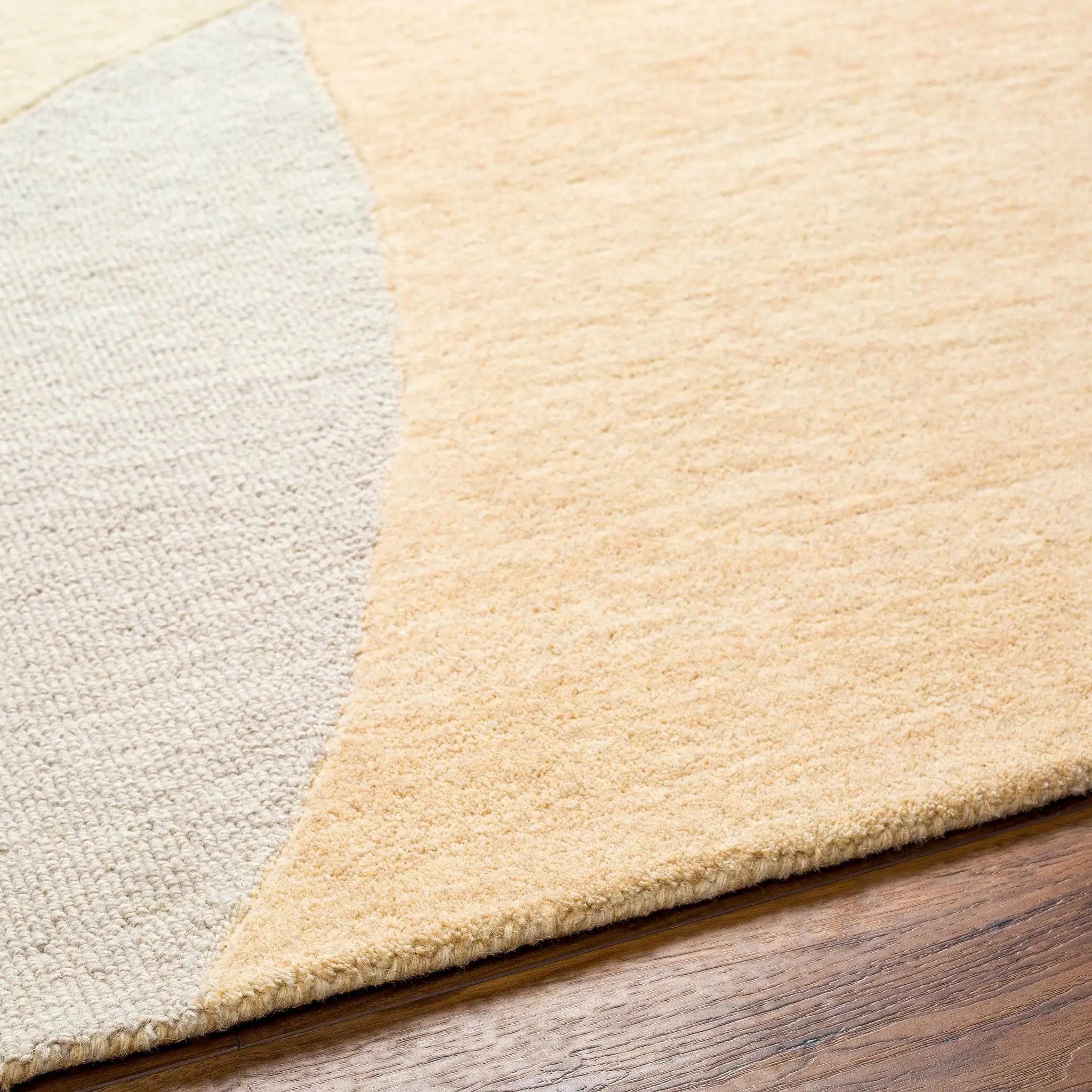 Cassiopeia Light Brown & Beige Area Rug - Clearance by Boutique Rugs