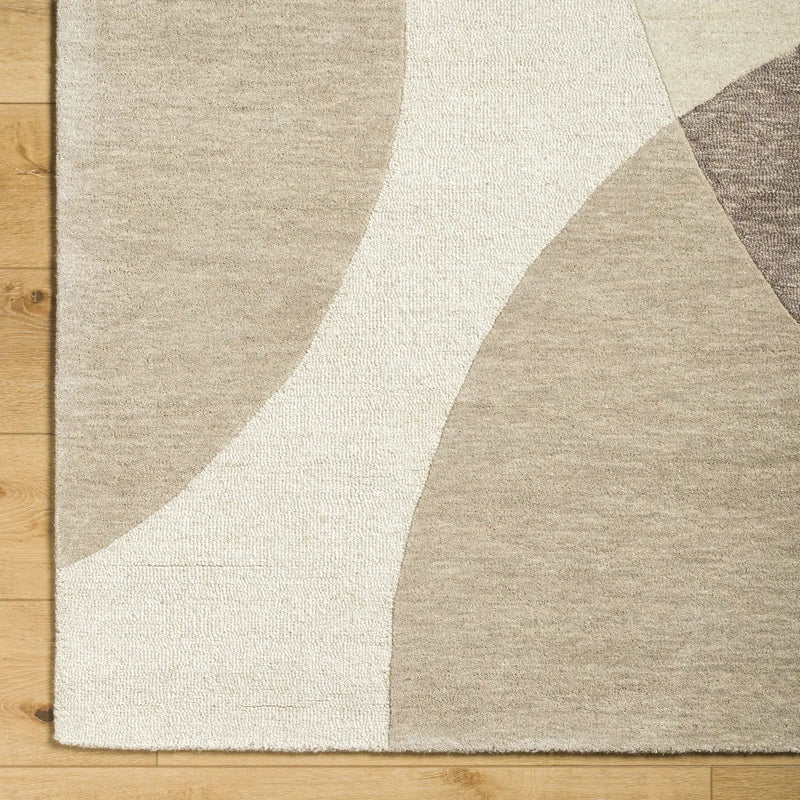 Cassiopeia Dark Brown & Beige Area Rug - Clearance by Boutique Rugs