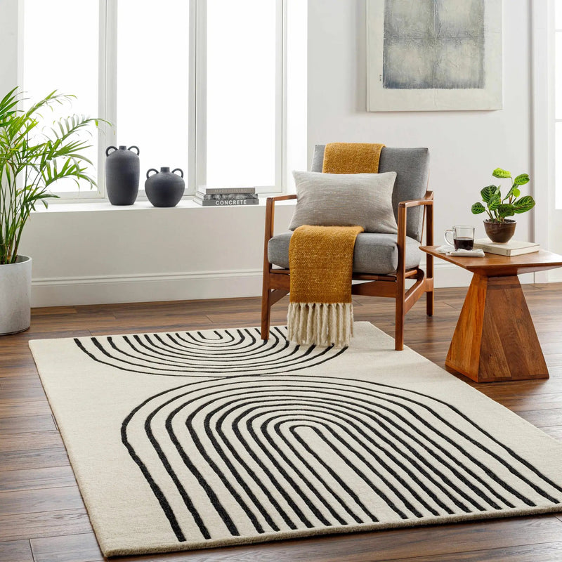 Fuat Cream Area Rug - Clearance by Boutique Rugs