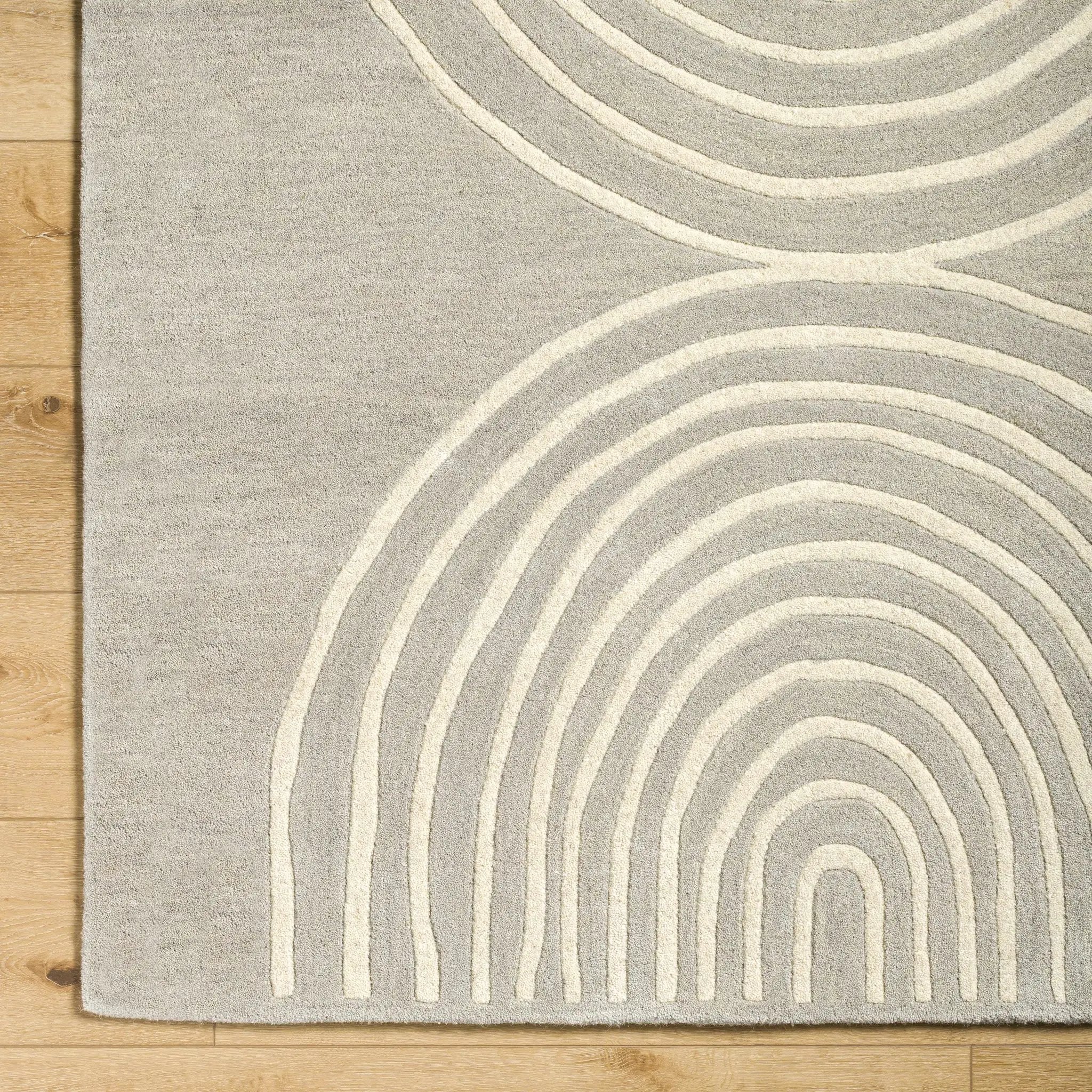 Fuat Medium Gray Area Rug - Clearance by Boutique Rugs