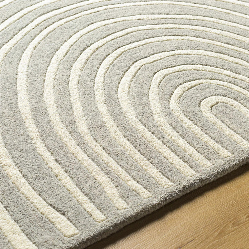 Fuat Medium Gray Area Rug - Clearance by Boutique Rugs