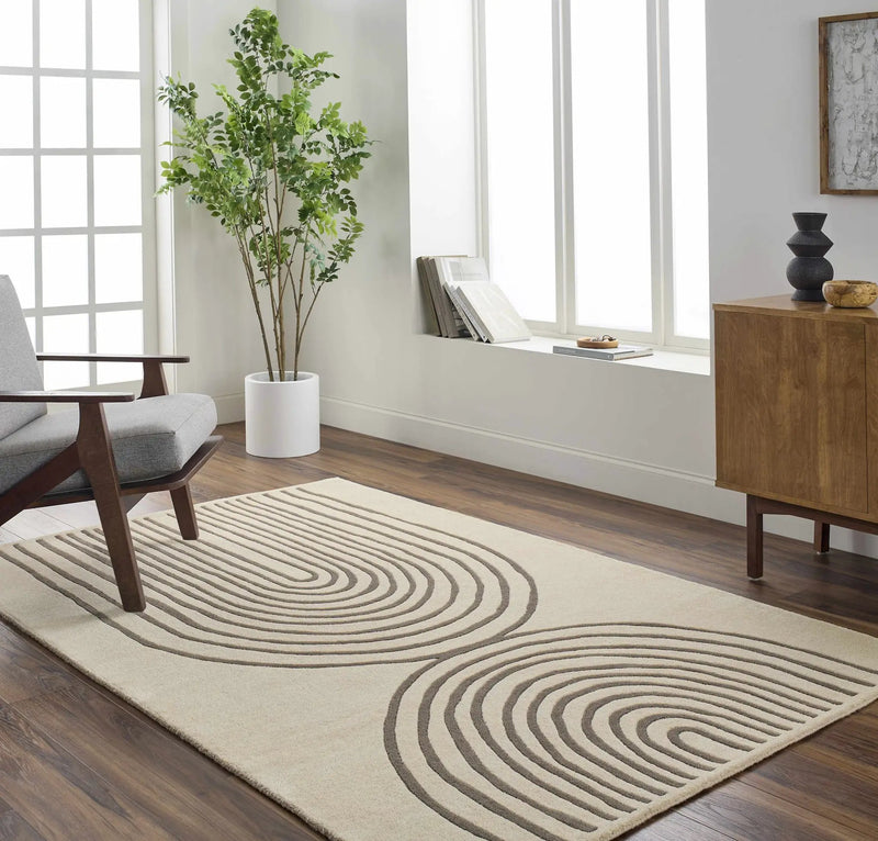 Fuat Beige Area Rug - Clearance by Boutique Rugs