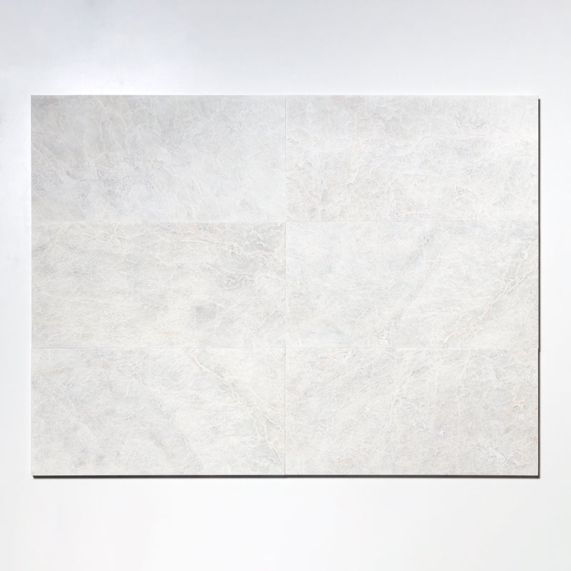 Siberian White Honed Marble Tiles 12x24 Marble Honed 12x24 Tiles — 1