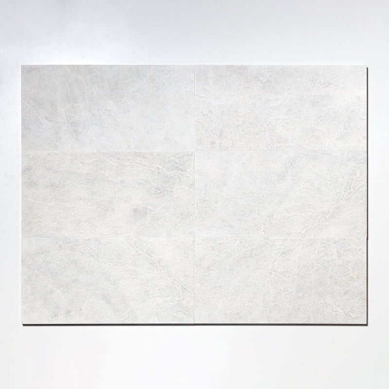 Siberian White Polished Marble Tiles 12x24 Marble Polished 12x24 Tiles — 1