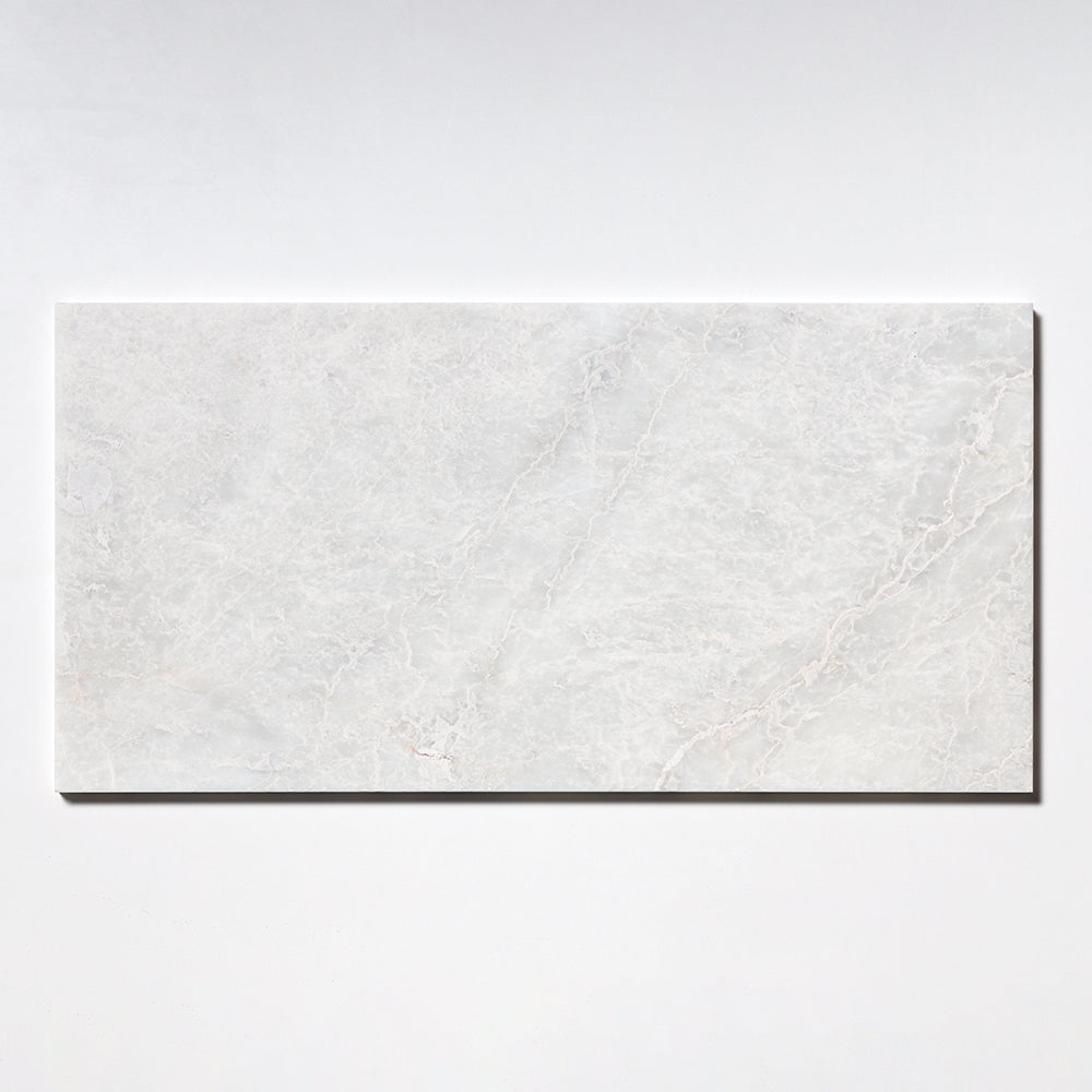 Siberian White Polished Marble Tiles 12x24 Marble Polished 12x24 Tiles
