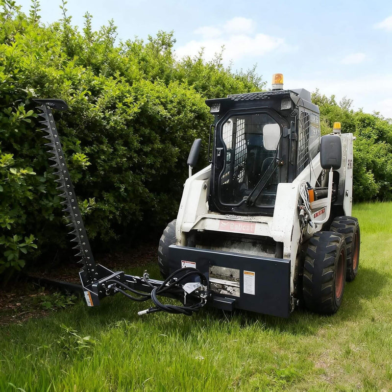 Heavy-Duty 72-Inch Sickle Bar Mower Skid Steer Loader Attachment (SAK81490) by SAKSBY WHOLESALE
