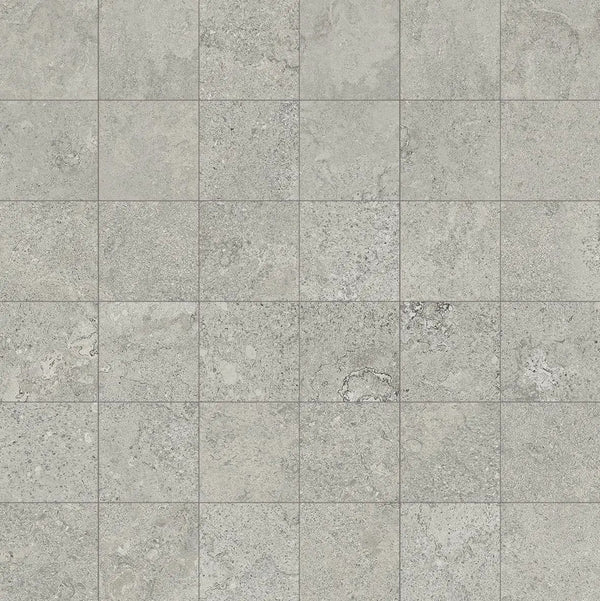 Siena Ash Mosaic A Porcelain Tiles 12x12