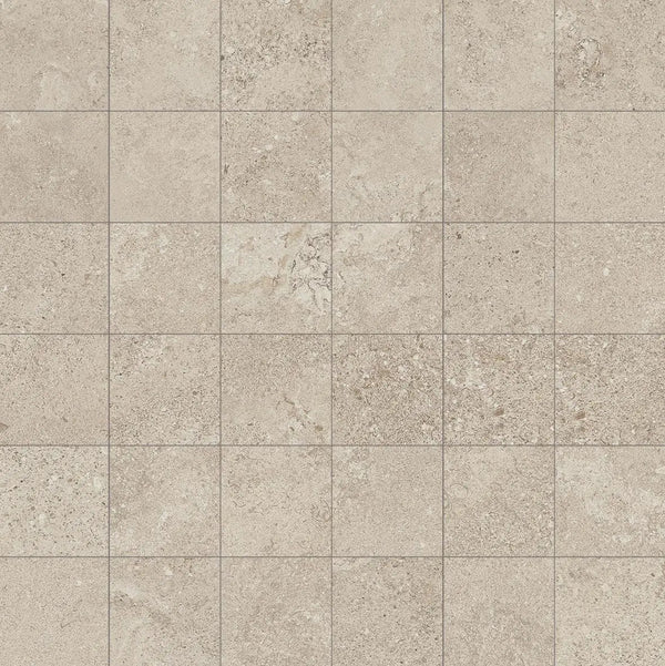 Siena Sand Mosaic A Porcelain Tiles 12x12