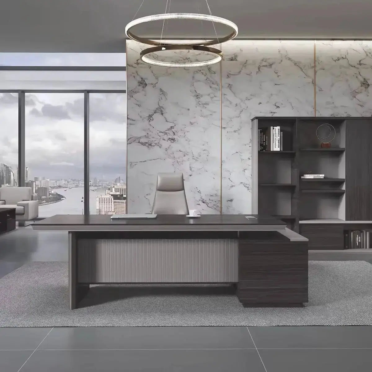 Allard · Modern L-Shaped Executive Desk by Arc Grove