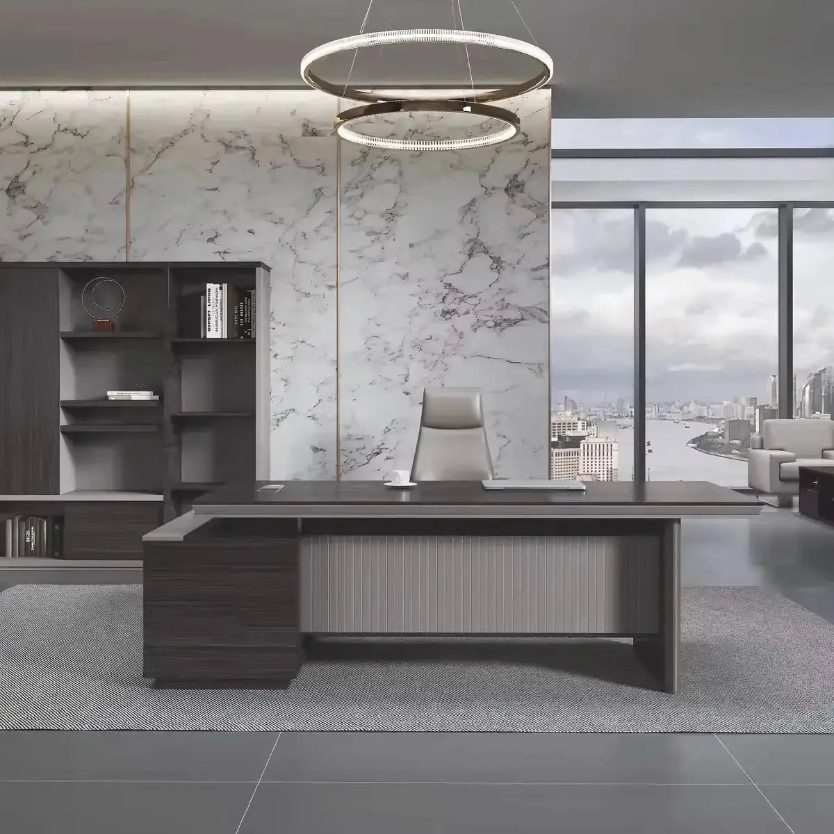 Allard · Modern L-Shaped Executive Desk by Arc Grove