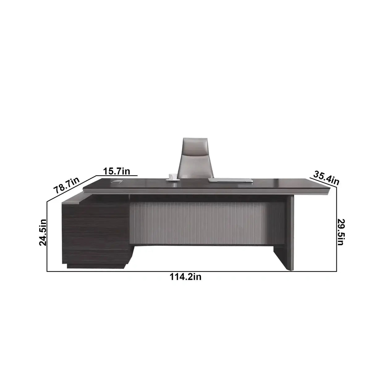 Allard · Modern L-Shaped Executive Desk by Arc Grove