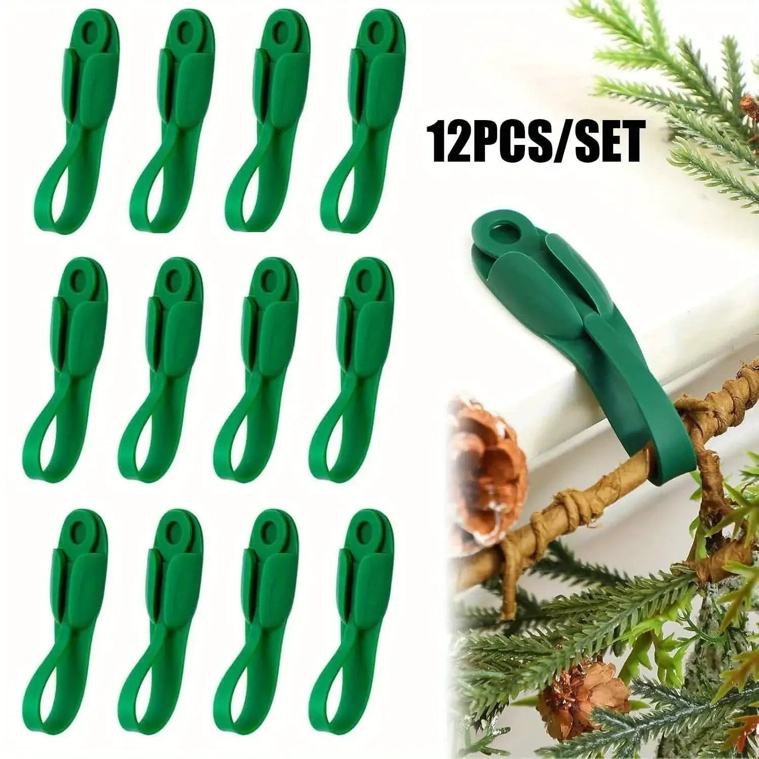 Silicone Wreath Hooks Set - Reusable Adhesive Hangers by House Of Avana
