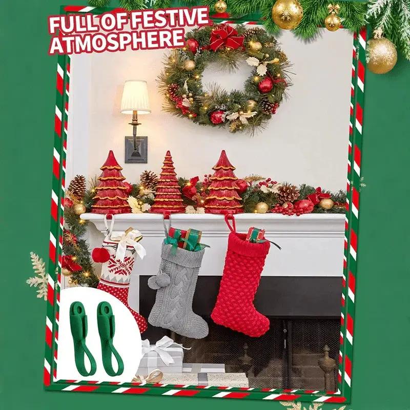 Silicone Wreath Hooks Set - Reusable Adhesive Hangers by House Of Avana