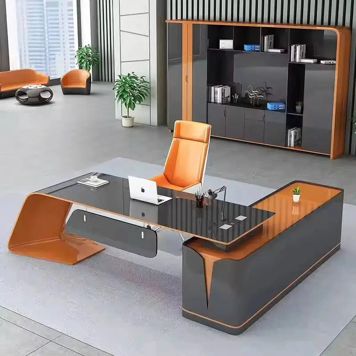 Euler · Modern L-Shaped Executive Desk by Arc Grove