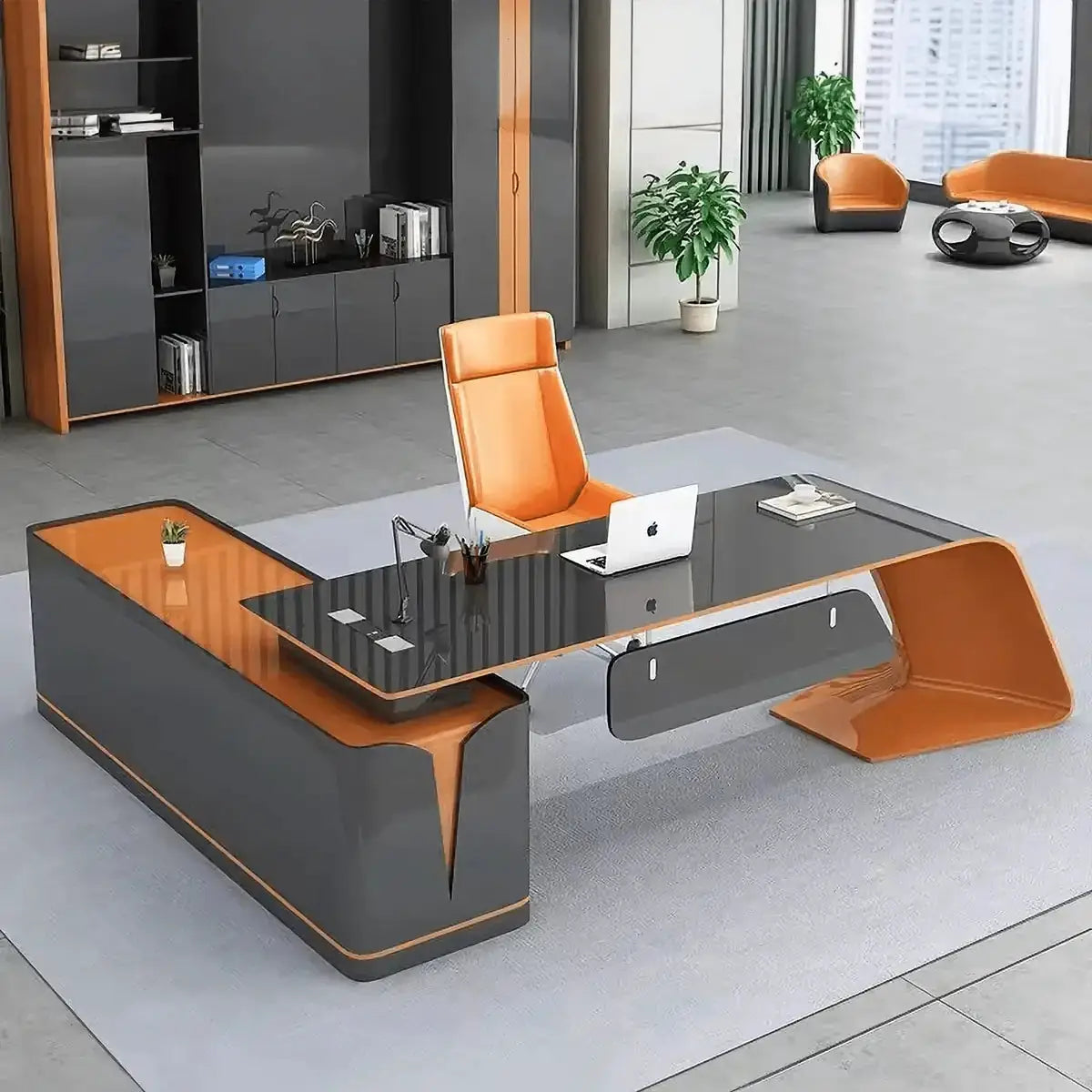 Euler · Modern L-Shaped Executive Desk by Arc Grove