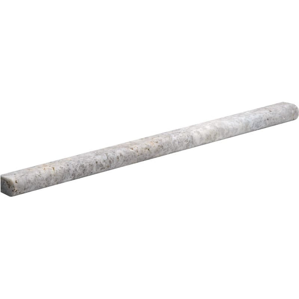Silver Honed&amp;unfilled Pencil Liner Travertine Moldings 1/2x12