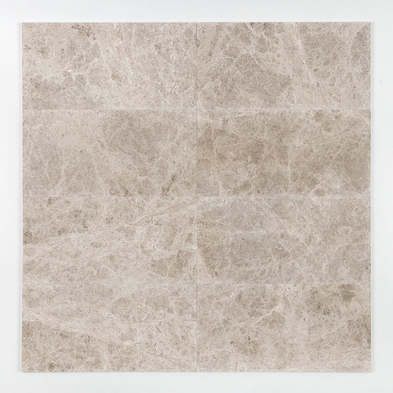 Silver Mystique Honed Marble Tiles 12x24 Marble Honed 12x24 Tiles — 1