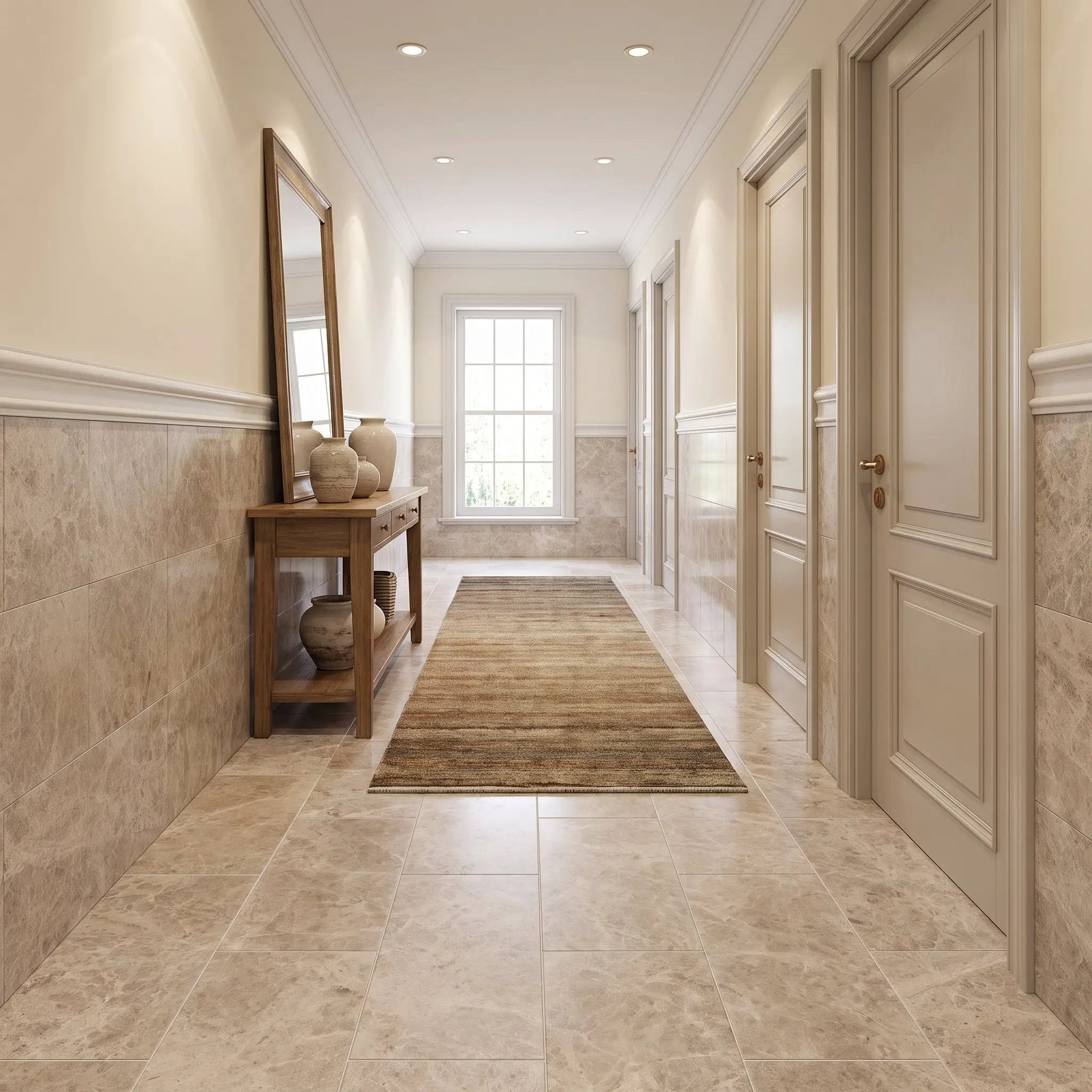 Silver Mystique Honed Marble Tiles 12x24 by Stonetiledepot