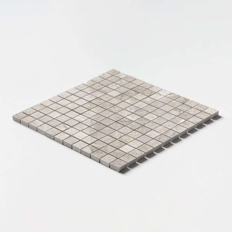 Silver Mystique Polished 1x1 Marble Mosaics 12x12 Marble Polished 12x12 Mosaics — 2