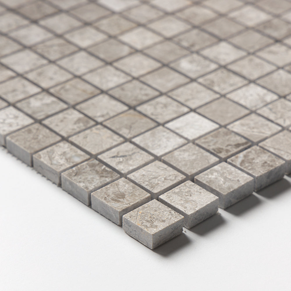 Silver Mystique Polished 1x1 Marble Mosaics 12x12 Marble Polished 12x12 Mosaics — 4
