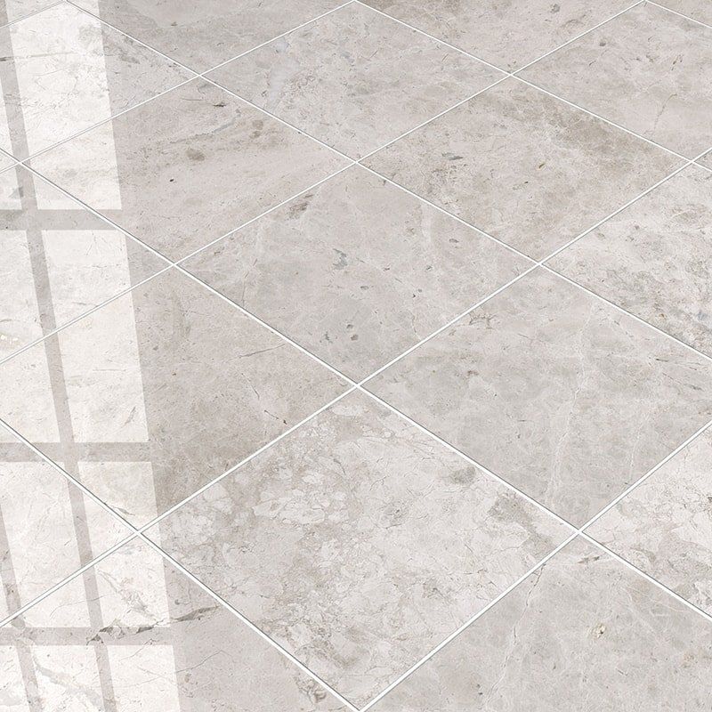 Silver Mystique Polished Marble Tiles 12x12 Marble Polished 12x12 Tiles — 2
