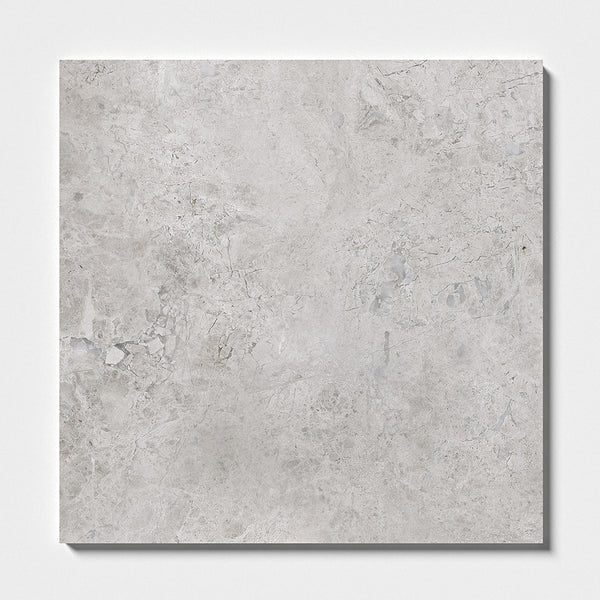 Silver Mystique Polished Marble Tiles 18x18