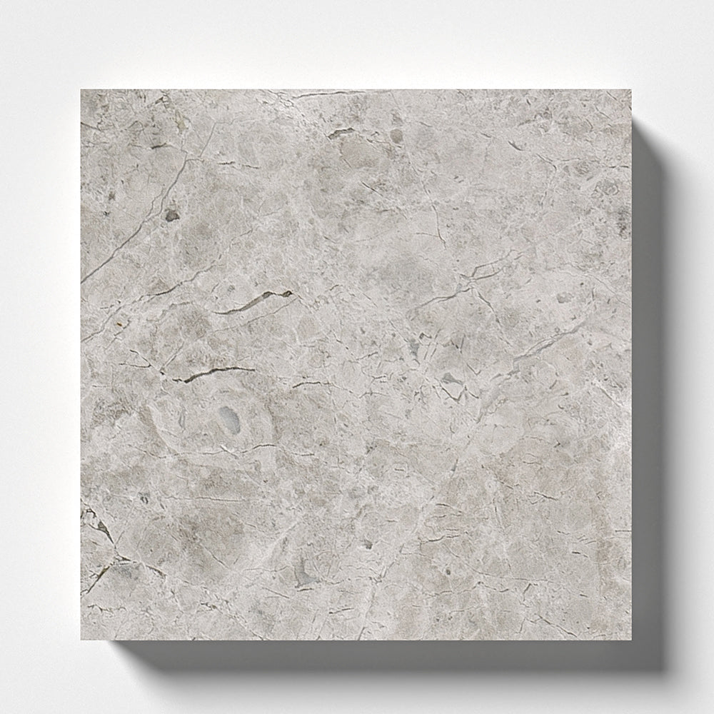 Silver Mystique Polished Marble Tiles 4x4 Marble Polished 4x4 Tiles