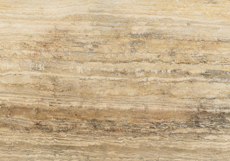 Silver Rustic Vein Cut Polished Travertine Slab Random