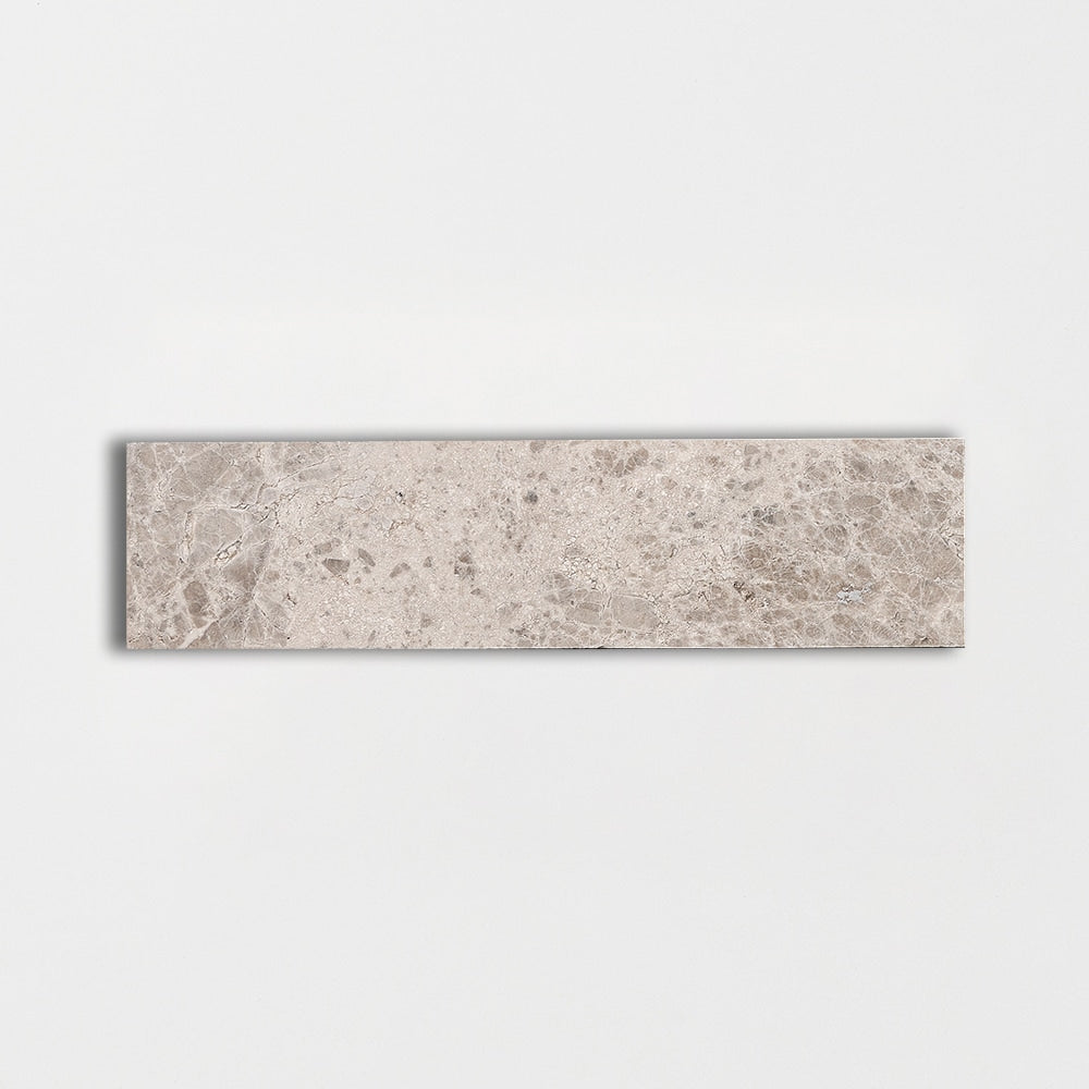 Silver Shadow Honed 2x8x1/2 Marble Honed 2x8 Tiles